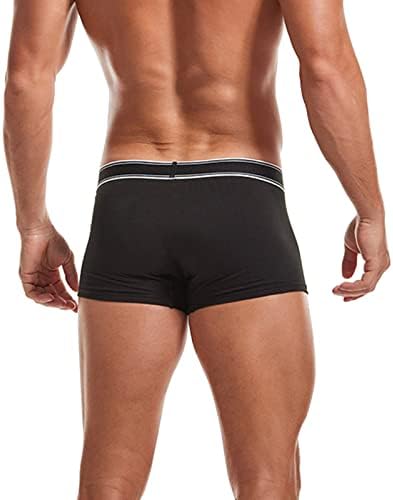 מכנסי בוקסר לגברים קצרים גבריים תחתוני אופנה גבריים כרכינים סקסים במעלה תקצירים תחתונים של מכנסיים.