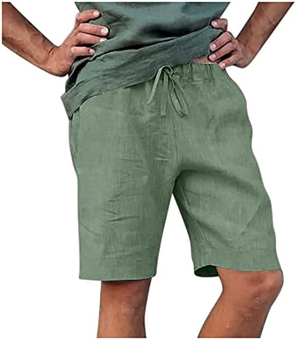 מכנסיים קצרים של ZDFER לגברים בחוץ מכנסיים קצרים מזדמנים אימון כותנה מכנסיים קצרים חוף מכנס מכנסיים
