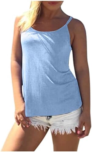 גופיות מחצלת חילונות קיץ של נשים קריס סקסיות צולבות חוצה חולצות קאמי ללא שרוולים חסרי שרוולים מוצקים