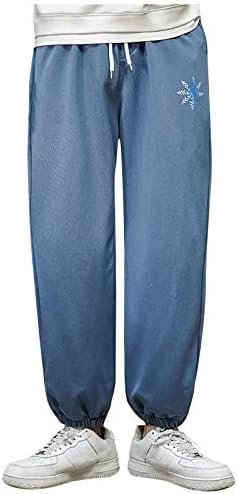 נשים רחב רגל מכנסיים מזדמנים רופף גודל ריצה גברים של מכנסי טרנינג מודפס בתוספת דקורטיבי נשים מכנסיים